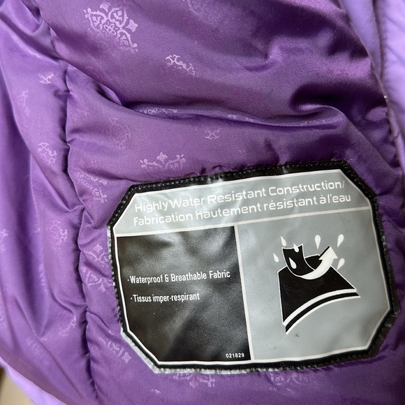 Columbia Women’s Winter/ Ski Jacket Waterproof Two Tone Purple Size L - Picture 4 of 7